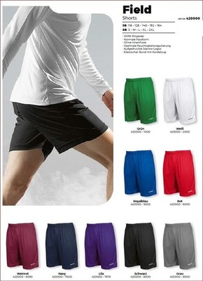 Stanno Field Short 420000 Sporthose kurz Mannschaft Teamsport Fußball Handball 