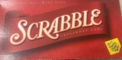 Scrabble .. Parker Brothers ..  1999 All Time Favorite Word Game-Complete.