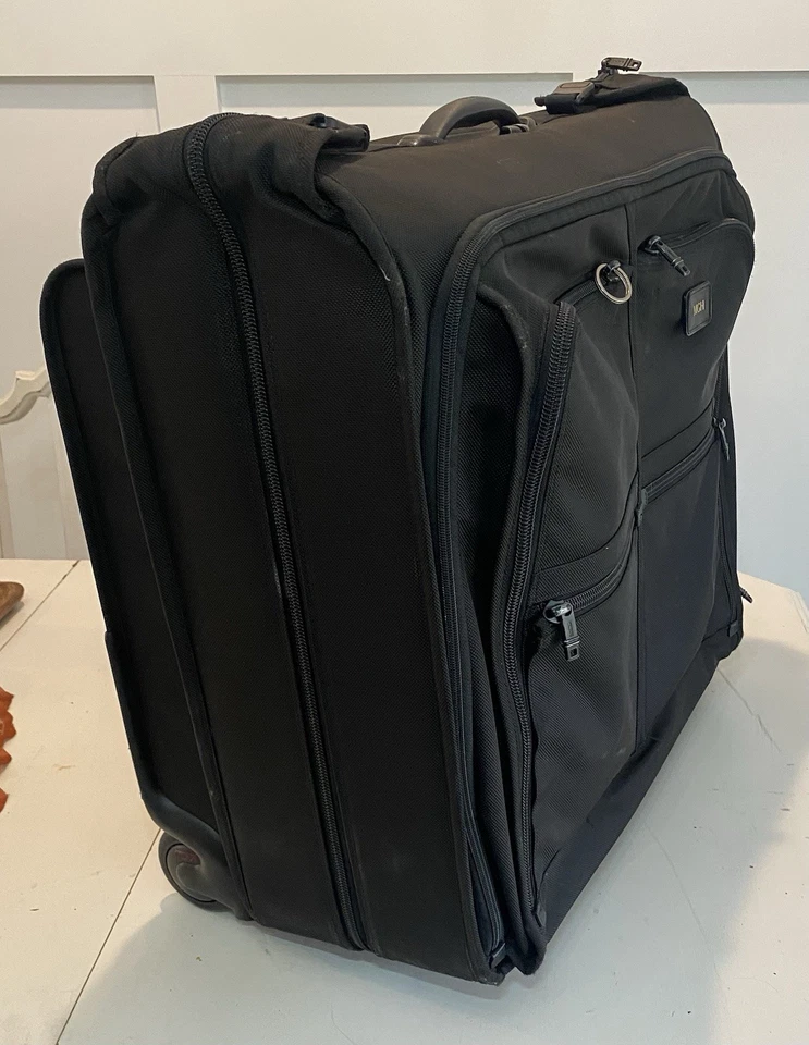 Tumi Alpha Black 25” 2- Wheeled Garment Bag Trip Luggage - Image 3 of 4