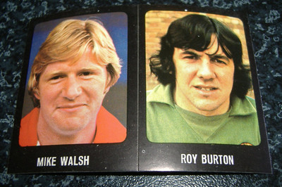 Transimage - Football 79/80 Stickers Uncut Pair Nos346+40, Oxford Utd/Bolton