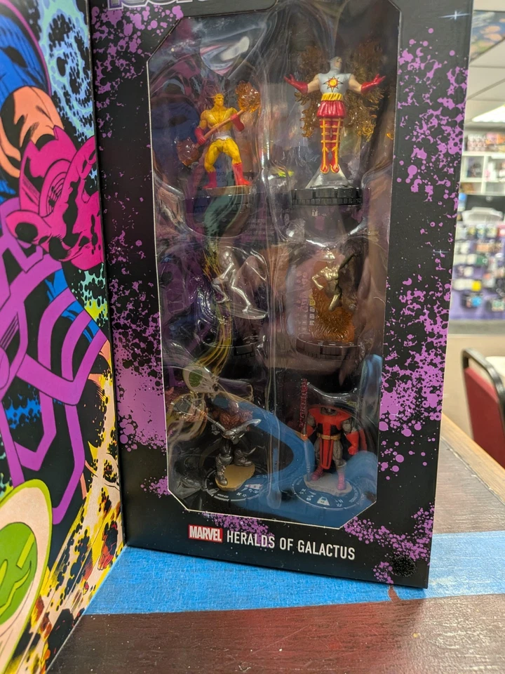HeroClix Iconix Marvel Heralds Of Galactus 盒子全新 Wizkids — 第 4/4 张图片