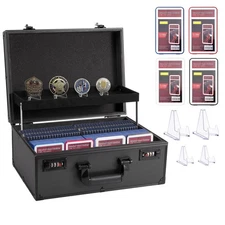 Toploader Storage Box for 3" X 4" 35pt Rigid Cards, Top Loader Holder Trading...