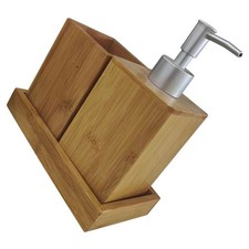 Hand Soap Toothbrush Holder Set Modern Bathroom Restroom Accessories