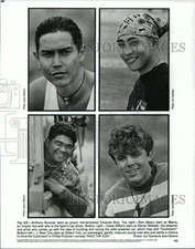 Press Photo Race The Sun-Ruivivar, Dion Basco, Affleck and J. Moki Cho