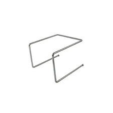 Winco APZT-789 6 1/2 Thin Crust Tabletop Pizza Pan Tray Food Platter Stand Riser