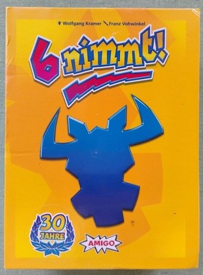 6 Nimmt Card Game 6 Takes 30 Year Edition German Amigo 02401 Damaged Box