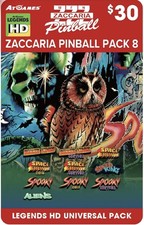 Zaccaria Pinball Pack 8 for AtGames Legends Pinball HD Devices