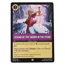 Sword in the Stone Disney Lorcana Legend of the Sword in the Stone 64/204 NM