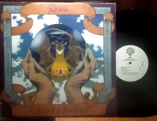 Dio "Sacred Heart" Vintage Vinyl LP 1985 Warner Bros. Record 1-25292
