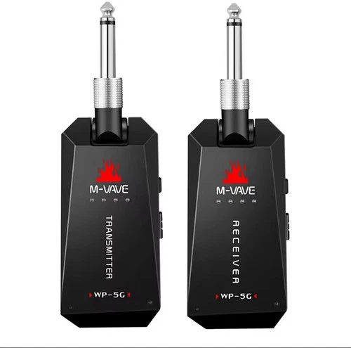 M-Vave * Air Bridge * Wireless System Portable * Black 5G With Power Cord & Bag