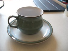 Denby Regency Green Tea Cup  and Saucer