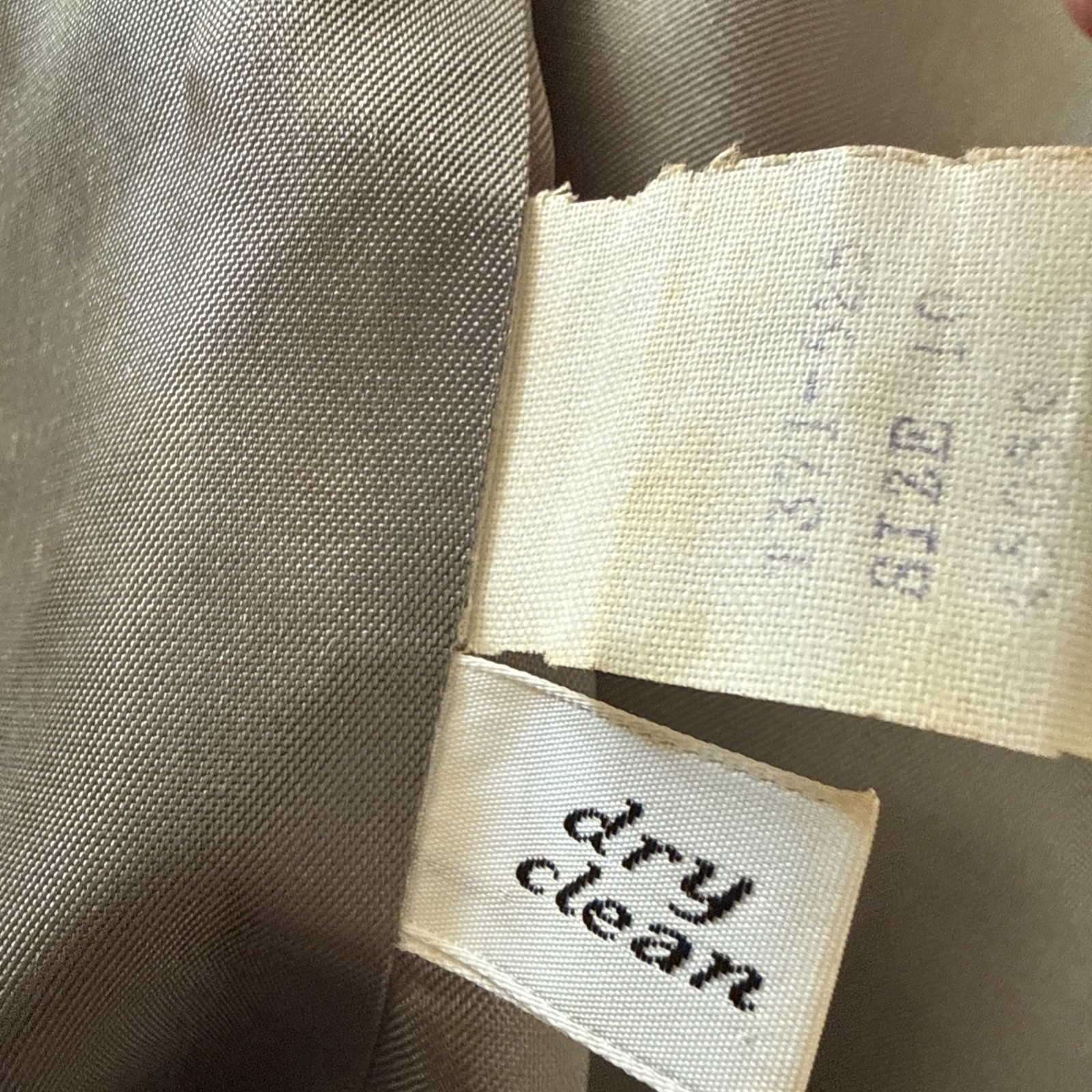 Pendleton Grey Virgin Wool Suit Jacket Blazer Twe… - image 9