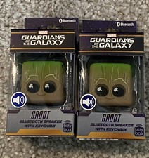 2 Bitty Box Bluetooth Speaker w/KeyChain-Marvel Guardians of the Galaxy GROOT