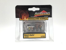 Woodland Scenics N Scale AS5335 Henry's Haulin: Man, Hauling Truck, Accessories