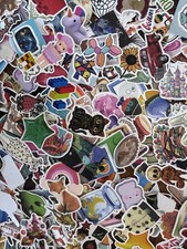 100 Vinyl Sticker Lot Kawaii Retro Cute Art Animals Laptop Water Bottle Planner