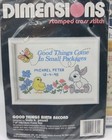Baby Themed Cross Stitch Lot Of 4 Jiffy, DMC, Dimensions, & Graphworks  — photo 2