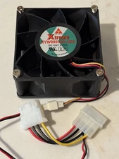 Y.S.TECH XTREME XYW08038012BS 8038 12V 0.97A cooling fan 3wires
