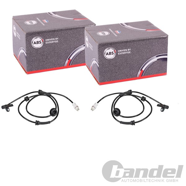 2X ABS-SENSOR Raddrehzal Vorne Links+Rechts Passend FüR Fiat Palio Siena Strada-image