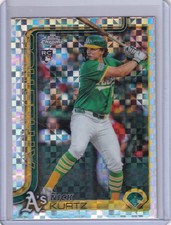 2025 Topps Chrome Update Series - Nick Kurtz #USC178 X-Fractor (RC)