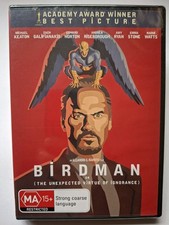 Image of Birdman : Michael Keaton [Region 4 DVD] Brand New & Sealed, FREE Next Day Post