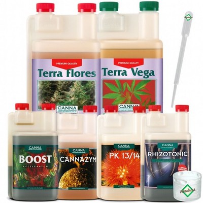 Canna Dünger set All-Star Grow Tomaten Naturdünger NPK Orchideen Bio Bonsai
