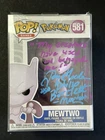 JAY GOEDE Signed Pokemon Mewtwo Funko Pop #581 w/ Inscription AUTO PSA