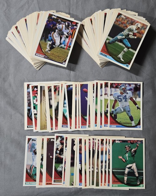 1994 Topps Football - Card #1 - #220 Pick a Card