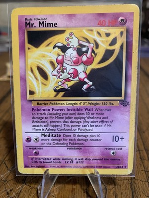 Mr. Mime 22/64 Jungle Regular 1999 Pokémon TCG | eBay
