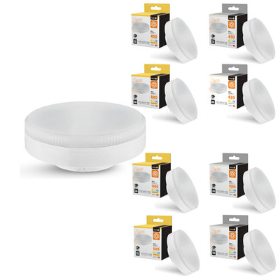 GX53 LED Lampe 5W-13W 230V 3000K warmweiß / 4000K neutralweiß Leuchtmittel matt