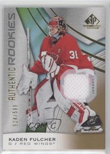 2019 SP Game Used Authentic Rookies Gold Jersey Relics 524/599 Kaden Fulcher 2d8