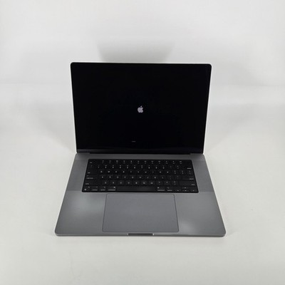 MacBook Pro 16 Space Gray 2021 3.2 GHz M1 Max 10-Core CPU 24-Core GPU 32GB 1TB