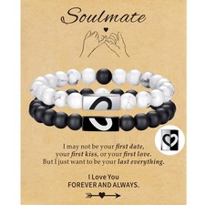 Couples Bracelets Cute Couples Bracelets Gift For Wife Husband Boyfriend On Vale
