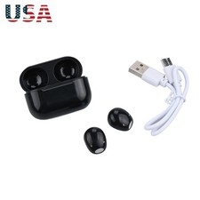 Black Mini Earbuds Invisible Sleep Headphone Bluetooth 5.2 Earphones Wireless ff