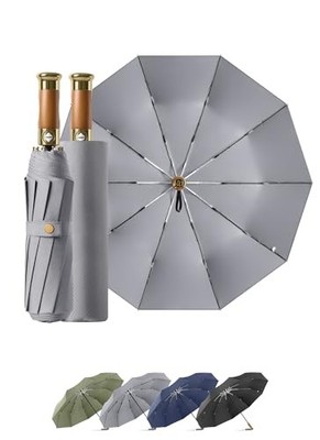 Rain Cats Large Umbrella 45 Inch diameter 45 inches in diameter A-Silver