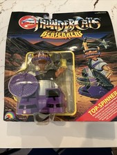 1986 LJN Thundercats Top Spinner Berserkers Action Figure Factory Sealed