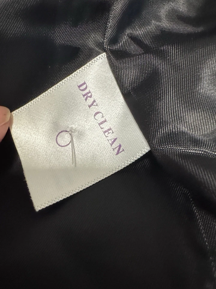 Roman’s Black Faux Fur Trim Coat (20w) Women's - Image 4 of 4