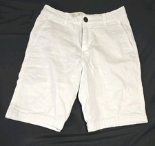 Abercrombie Kids Boy's Size 13/14 Shorts White Adjustable Waist