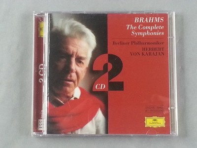Brahms - Complete Symphonies 2 CD Karajan DG Classical