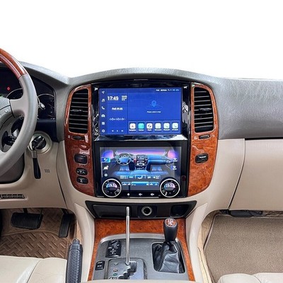 10'' Car Radio Wireless Android CarPlay 4+64G For Toyota Land Cruiser LC100/LX470