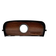 Walnut Passenger Side Dash Panel Bezel W/ Clock Hole Deluxe Mustang 69-70