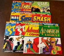 All Star Comics Justice Society Returns 10 Comic Set. NM Near Mint 9.4. JSA
