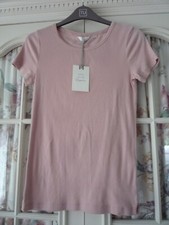 Fat Face Maple Tee Pyjama Sleepwear T Shirt Top Size 8 BNWT Soft Rose