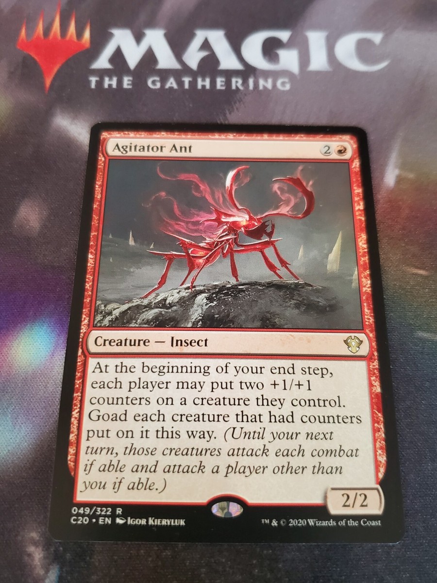 Mtg. 2x Agitator Ant. Commander 2020. Lp | eBay