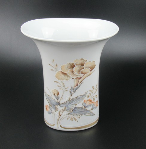 Kaiser Porzellan Vase Dekor Madeleine Karl Nossek Design Blumendekor Porcelain - Bild 2 von 4