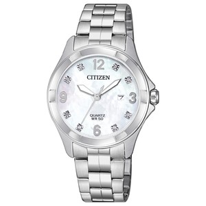 Citizen EU6080-58D Quartz Women's Watch Silver 32mm Stainless Steel | eBay