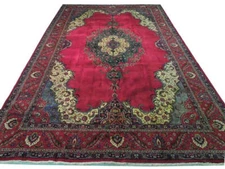 10x16' Maroon Traditional Rug #PIX-16191