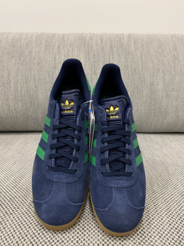 Adidas Gazelle Collegiate Navy / Green / Gum US 10 - Picture 5 of 8