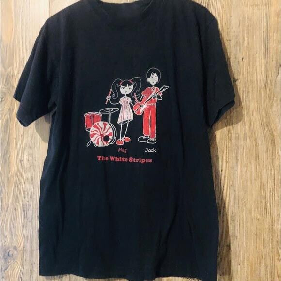 Collection The White Stripes Band Gift For Fan T-shirt Tee S to 5XL