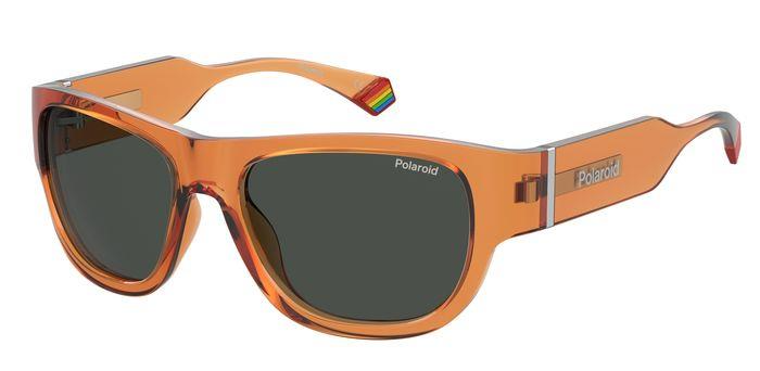 Polaroid PLD 6197 Orange Sunglasses with M9 L7Q Frame-image