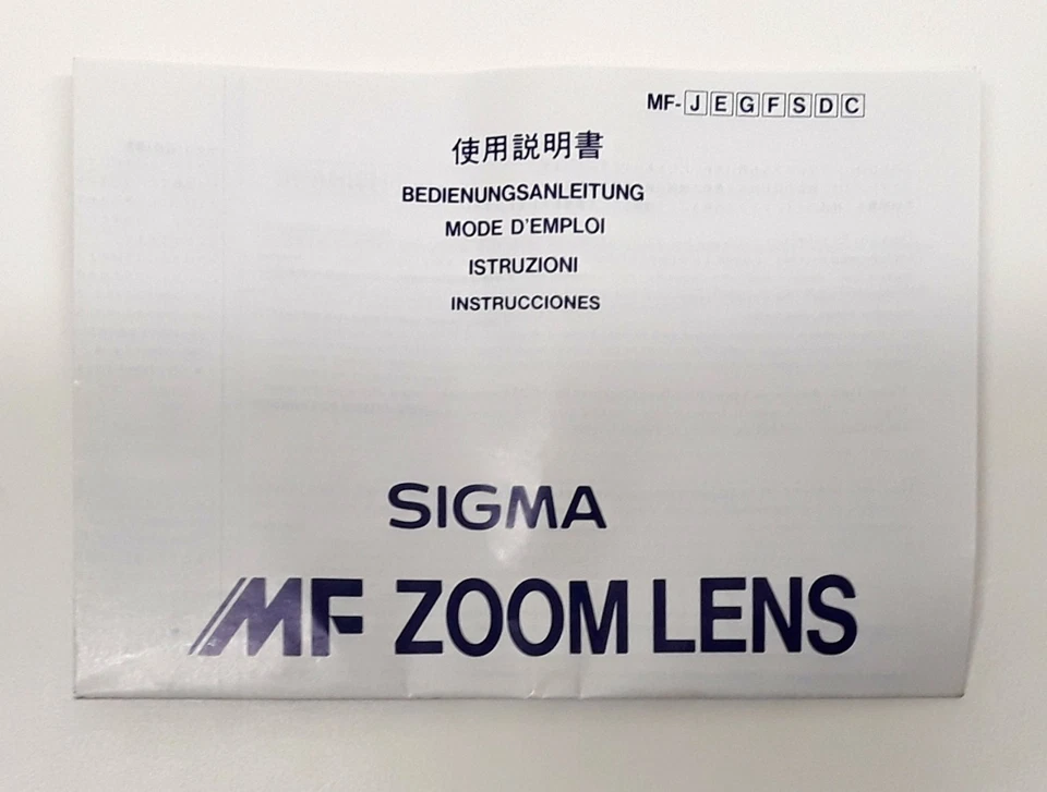 Sigma 28-200mm/f4-5.6 Macro Lens for Olympus (BRAND NEW!) - Image 2 of 4